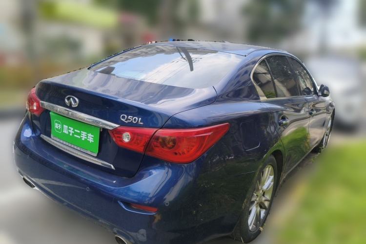 Used Infiniti Q50L 2016 2.0T Ambition Edition Rear Right 45 Deg