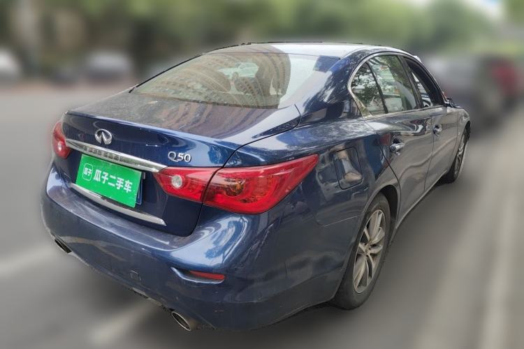 Used Infiniti Q50L 2016 2.0T Comfort Edition Rear Right 45 Deg