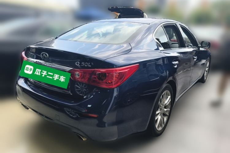 Used Infiniti Q50L 2016 2.0T Enjoyment Edition Rear Right 45 Deg