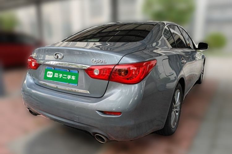 Used Infiniti Q50L 2016 2.0T Enjoyment Edition Rear Right 45 Deg