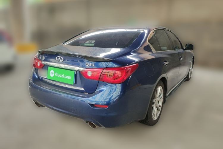 Used Infiniti Q50L 2016 2.0T Ambition Edition Rear Right 45 Deg