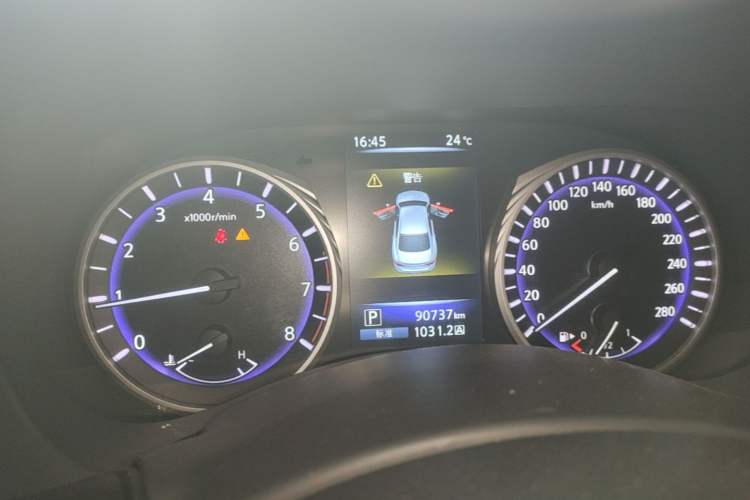 Used Infiniti Q50L 2016 2.0T Enjoyment Edition Instrument Cluster