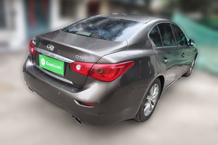 Used Infiniti Q50L 2016 2.0T Enjoyment Edition Rear Right 45 Deg