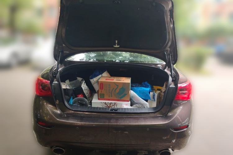 Used Infiniti Q50L 2016 2.0T Luxury Sport Edition Trunk
