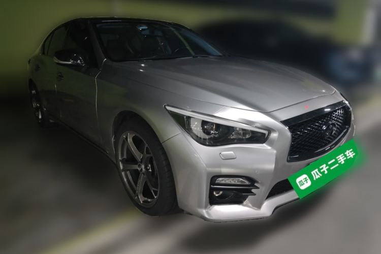 Used Infiniti Q50L 2016 2.0T Enjoyment Edition Front Right 45 Deg