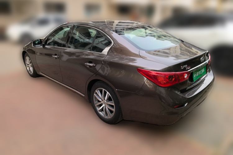 Used Infiniti Q50L 2016 2.0T Enjoyment Edition Rear Left 45 Deg