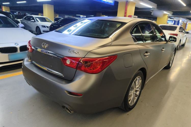 Used Infiniti Q50L 2016 2.0T Enjoyment Edition Rear Right 45 Deg