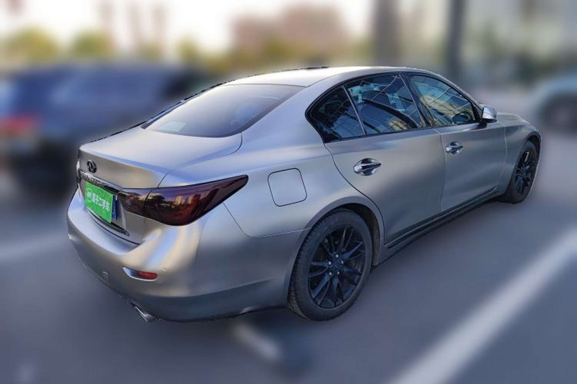 Used Infiniti Q50L 2016 2.0T Enjoyment Edition Rear Right 45 Deg