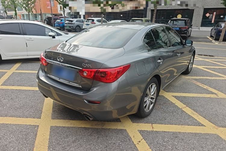 Used Infiniti Q50L 2016 2.0T Enjoyment Edition Rear Right 45 Deg