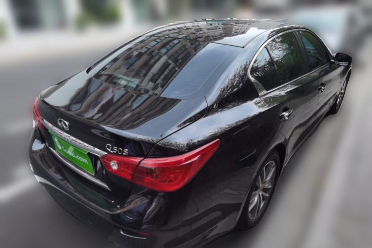 Used Infiniti Q50L 2016 2.0T Enjoyment Edition Rear Right 45 Deg