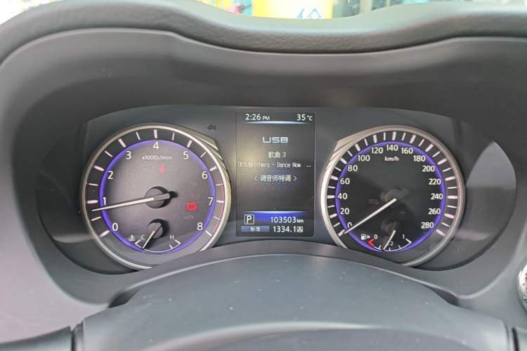 Used Infiniti Q50L 2016 2.0T Ambition Edition Instrument Cluster