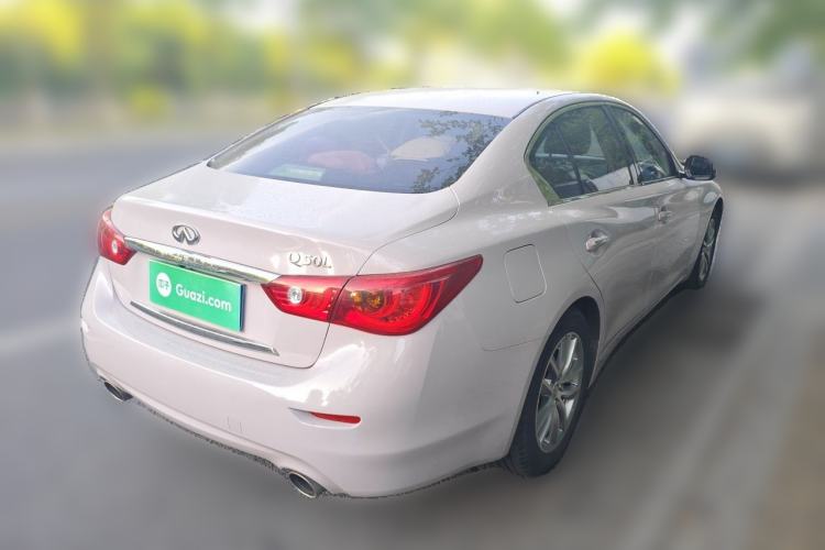 Used Infiniti Q50L 2016 2.0T Enjoyment Edition Rear Right 45 Deg