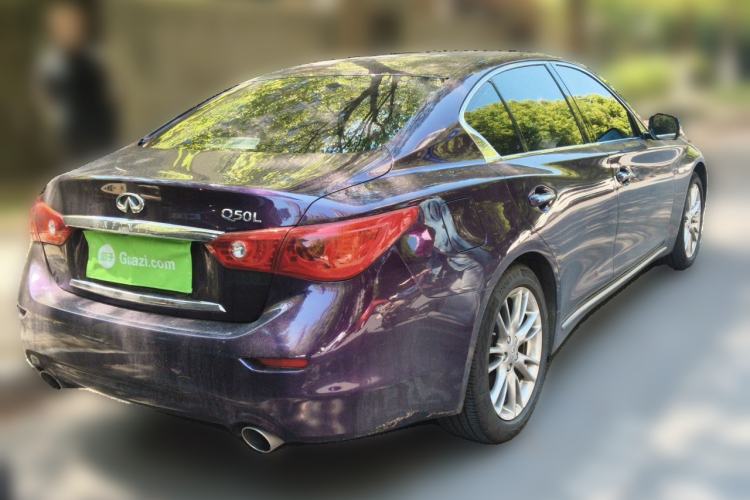 Used Infiniti Q50L 2016 2.0T Ambition Edition Rear Right 45 Deg