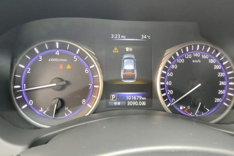 Used Infiniti Q50L 2016 2.0T Enjoyment Edition Instrument Cluster