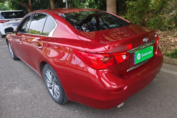 Used Infiniti Q50L 2016 2.0T Enjoyment Edition Rear Left 45 Deg