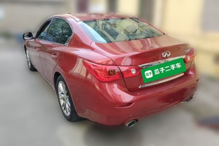 Used Infiniti Q50L 2016 2.0T Enjoyment Edition Rear Left 45 Deg