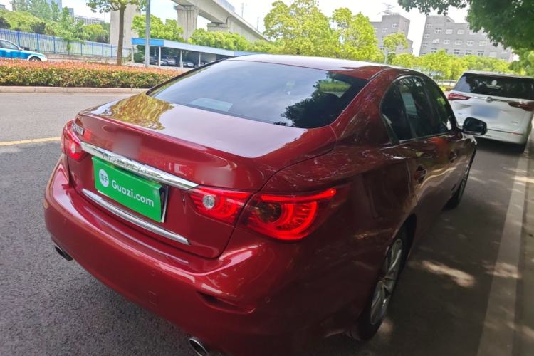 Used Infiniti Q50L 2016 2.0T Enjoyment Edition Rear Right 45 Deg
