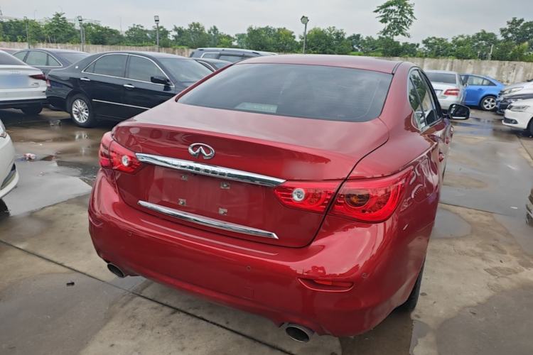 Used Infiniti Q50L 2016 2.0T Enjoyment Edition Rear Right 45 Deg