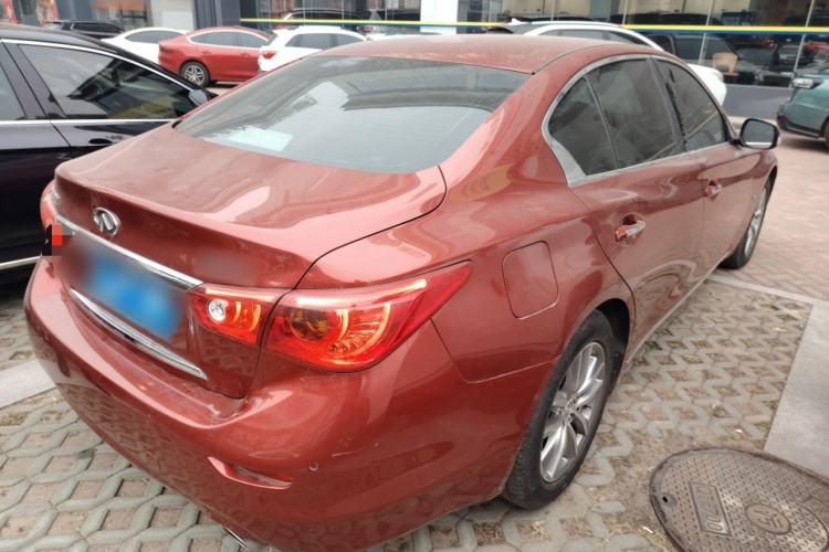 Used Infiniti Q50L 2016 2.0T Enjoyment Edition Rear Right 45 Deg