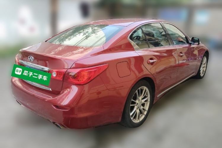 Used Infiniti Q50L 2016 2.0T Enjoyment Edition Rear Right 45 Deg