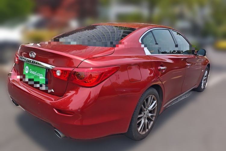Used Infiniti Q50L 2016 2.0T Ambition Edition Rear Right 45 Deg