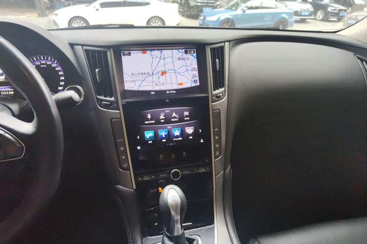 Used Infiniti Q50L 2016 2.0T Enjoyment Edition Audio And AC Panel