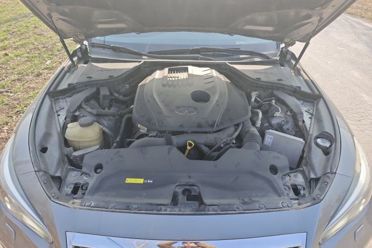 Used Infiniti Q50L 2016 2.0T Elite Sport Edition Engine Bay