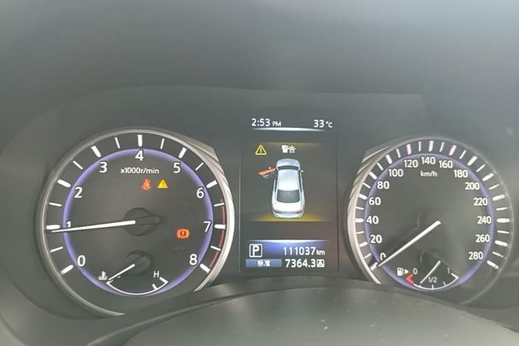 Used Infiniti Q50L 2016 2.0T Comfort Edition Instrument Cluster
