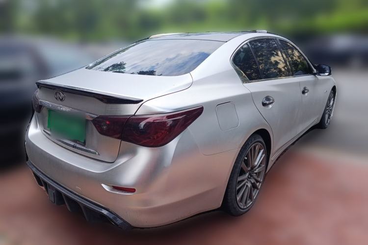 Used Infiniti Q50L 2016 2.0T Enjoyment Edition Rear Right 45 Deg