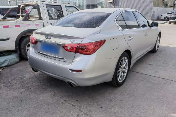 Used Infiniti Q50L 2016 2.0T Ambition Edition Rear Right 45 Deg
