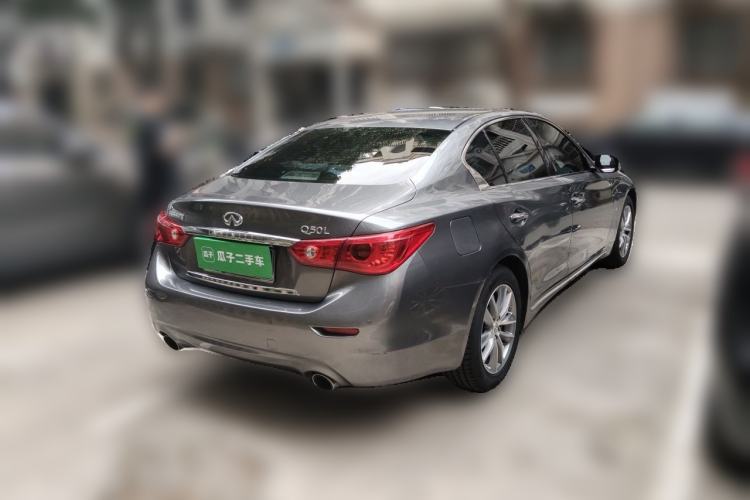 Used Infiniti Q50L 2016 2.0T Enjoyment Edition Rear Right 45 Deg