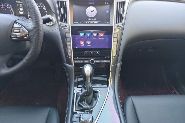 Used Infiniti Q50L 2016 2.0T Comfort Edition Audio And AC Panel