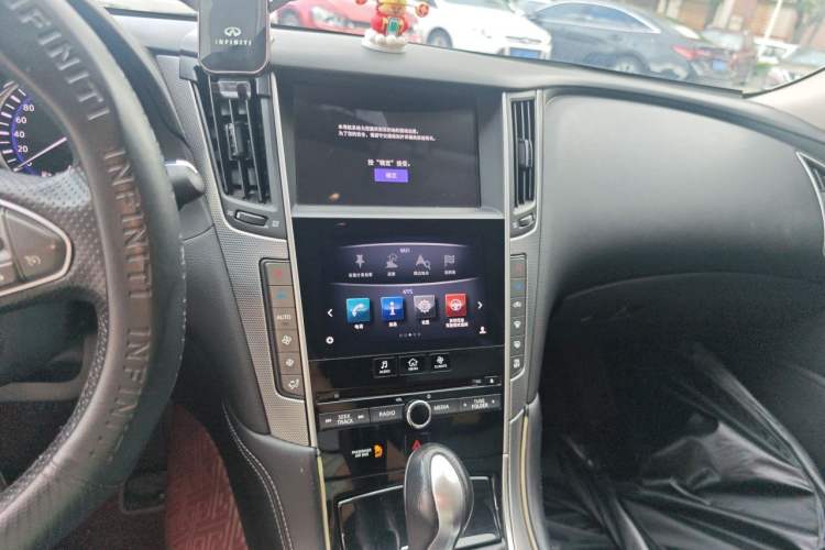 Used Infiniti Q50L 2016 2.0T Enjoyment Edition Audio And AC Panel