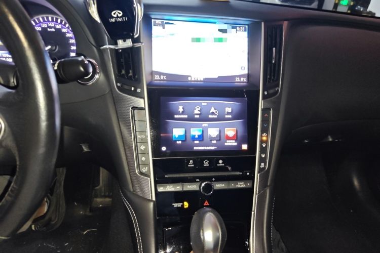 Used Infiniti Q50L 2016 2.0T Ambition Edition Audio And AC Panel