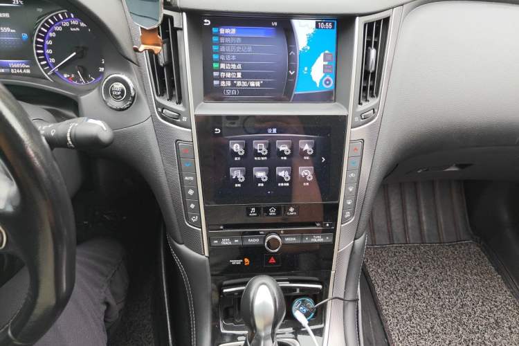 Used Infiniti Q50L 2016 2.0T Enjoyment Edition Audio And AC Panel