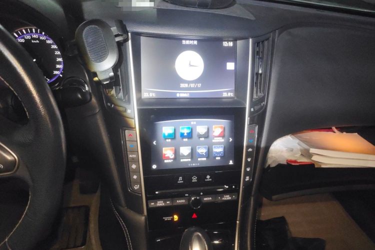 Used Infiniti Q50L 2016 2.0T Comfort Edition Audio And AC Panel