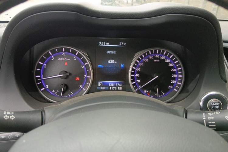 Used Infiniti Q50L 2016 2.0T Comfort Edition Instrument Cluster