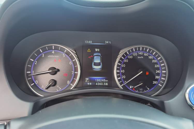 Used Infiniti Q50L 2016 2.0T Comfort Edition Instrument Cluster