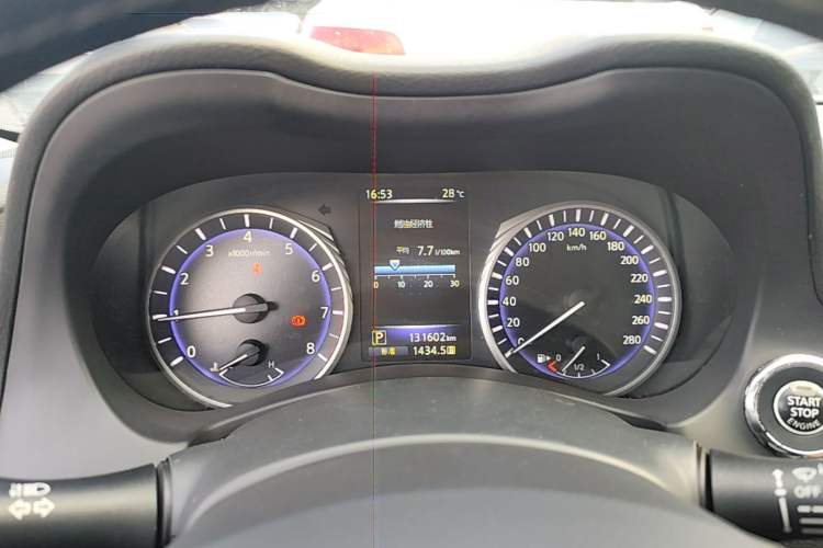 Used Infiniti Q50L 2016 2.0T Enjoyment Edition Instrument Cluster