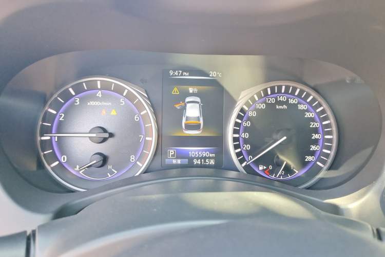 Used Infiniti Q50L 2016 2.0T Comfort Edition Instrument Cluster