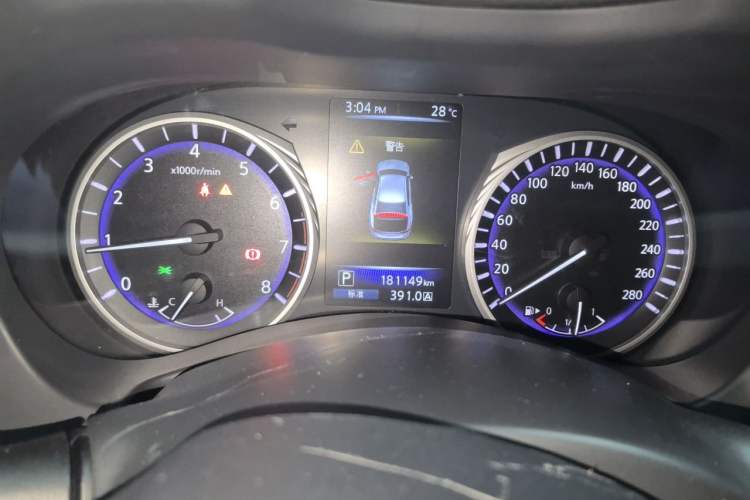 Used Infiniti Q50L 2016 2.0T Comfort Edition Instrument Cluster