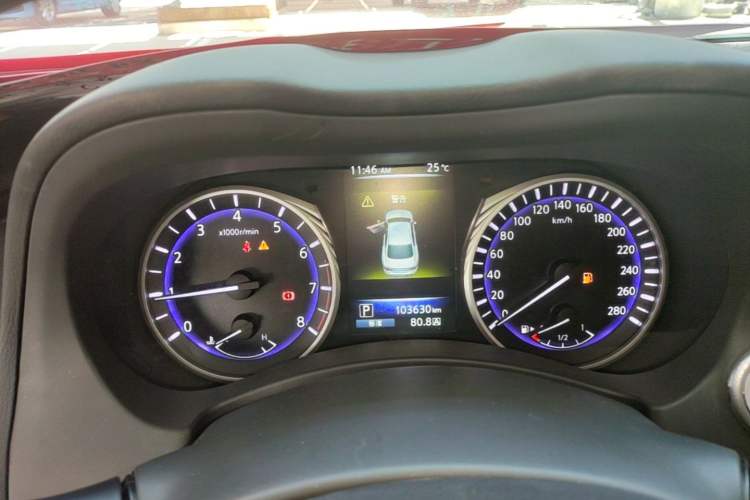 Used Infiniti Q50L 2016 2.0T Enjoyment Edition Instrument Cluster