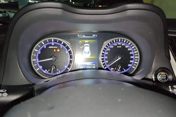 Used Infiniti Q50L 2016 2.0T Enjoyment Edition Instrument Cluster
