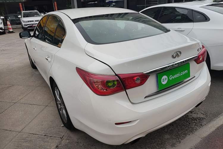 Used Infiniti Q50L 2016 2.0T Enjoyment Edition Rear Left 45 Deg