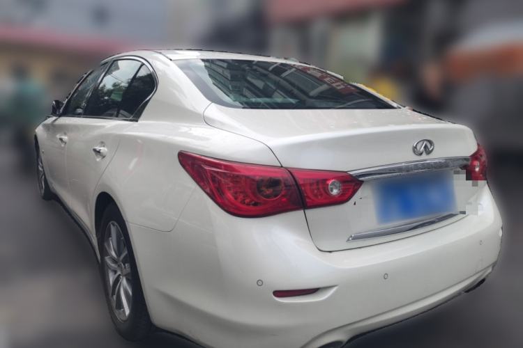 Used Infiniti Q50L 2016 2.0T Enjoyment Edition Rear Left 45 Deg