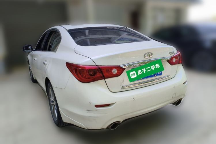Used Infiniti Q50L 2016 2.0T Enjoyment Edition Rear Left 45 Deg