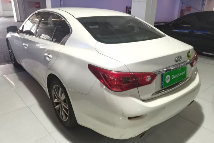 Used Infiniti Q50L 2016 2.0T Enjoyment Edition Rear Left 45 Deg