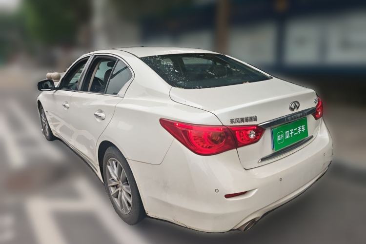 Used Infiniti Q50L 2016 2.0T Enjoyment Edition Rear Left 45 Deg