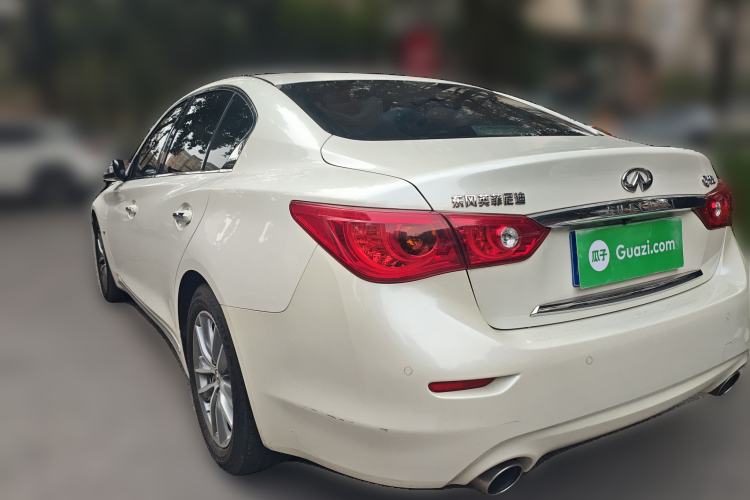 Used Infiniti Q50L 2016 2.0T Enjoyment Edition Rear Left 45 Deg
