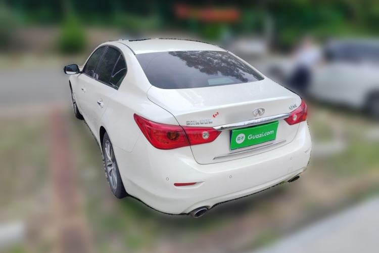 Used Infiniti Q50L 2016 2.0T Enjoyment Edition Rear Left 45 Deg